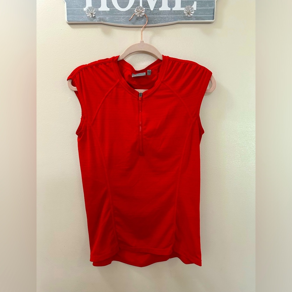 Athleta Swim Shirt Orange